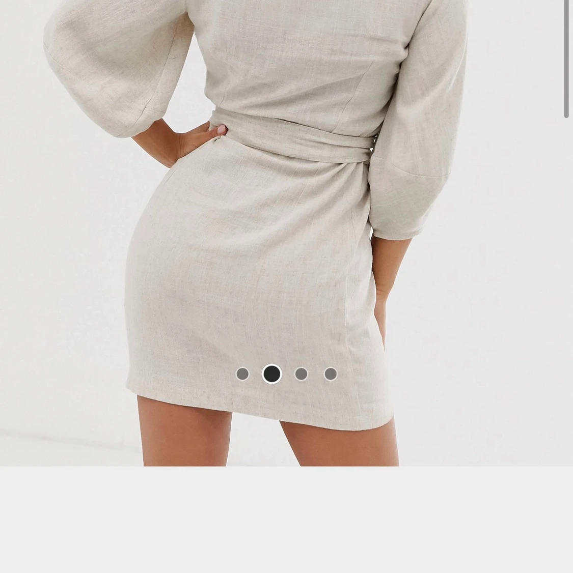 Asos beige klänning  - 90