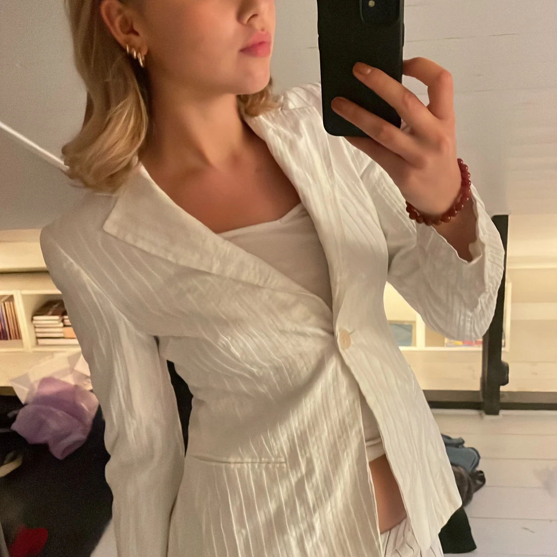 Armani kavaj vit - 90