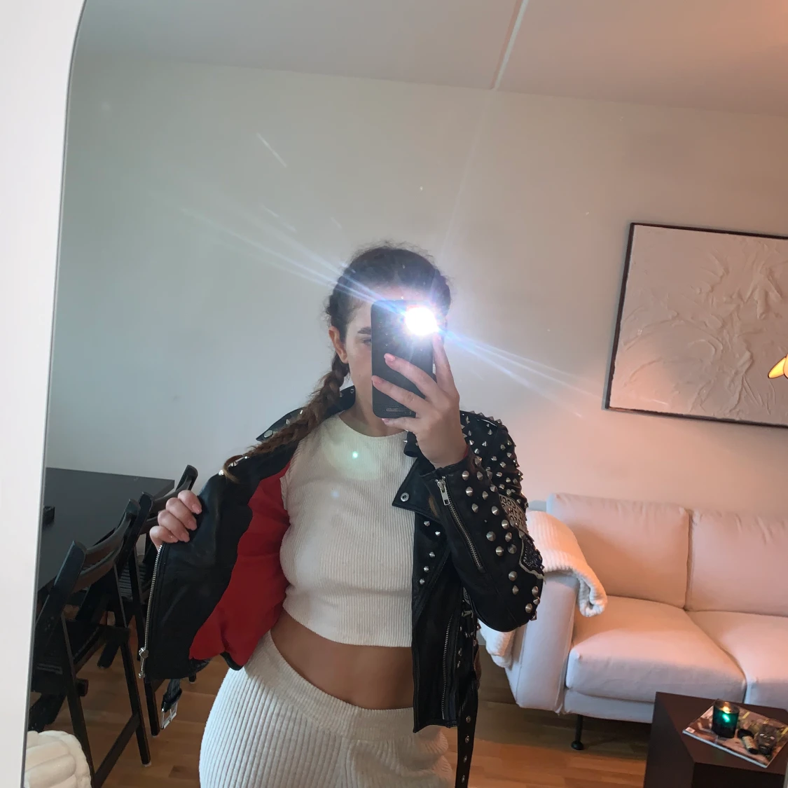 ZARA skinnjacka  - 91