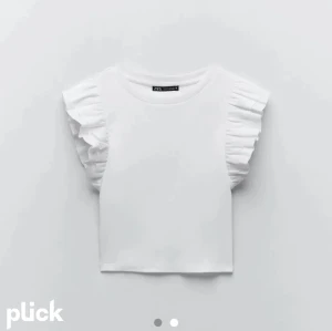 Zara topp str S - Super fin zara topp i str S💗 Använd men i bra skick. Inga fläckar eller hål🥰 (lånad bild)