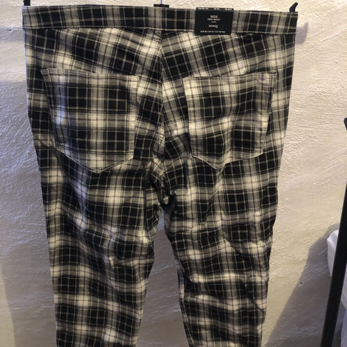 Rutiga kostymbyxor  - 90