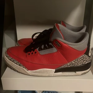 Jordan 3 red cements - •Använda  •köpta för 1600kr