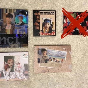 Nct album - Nct 127 och Nct dream albums. Inga skador. Säljer alla för 250 med allt innehåll. Skriv till mig om du bara vill köpa nån av dom inviduellt. 