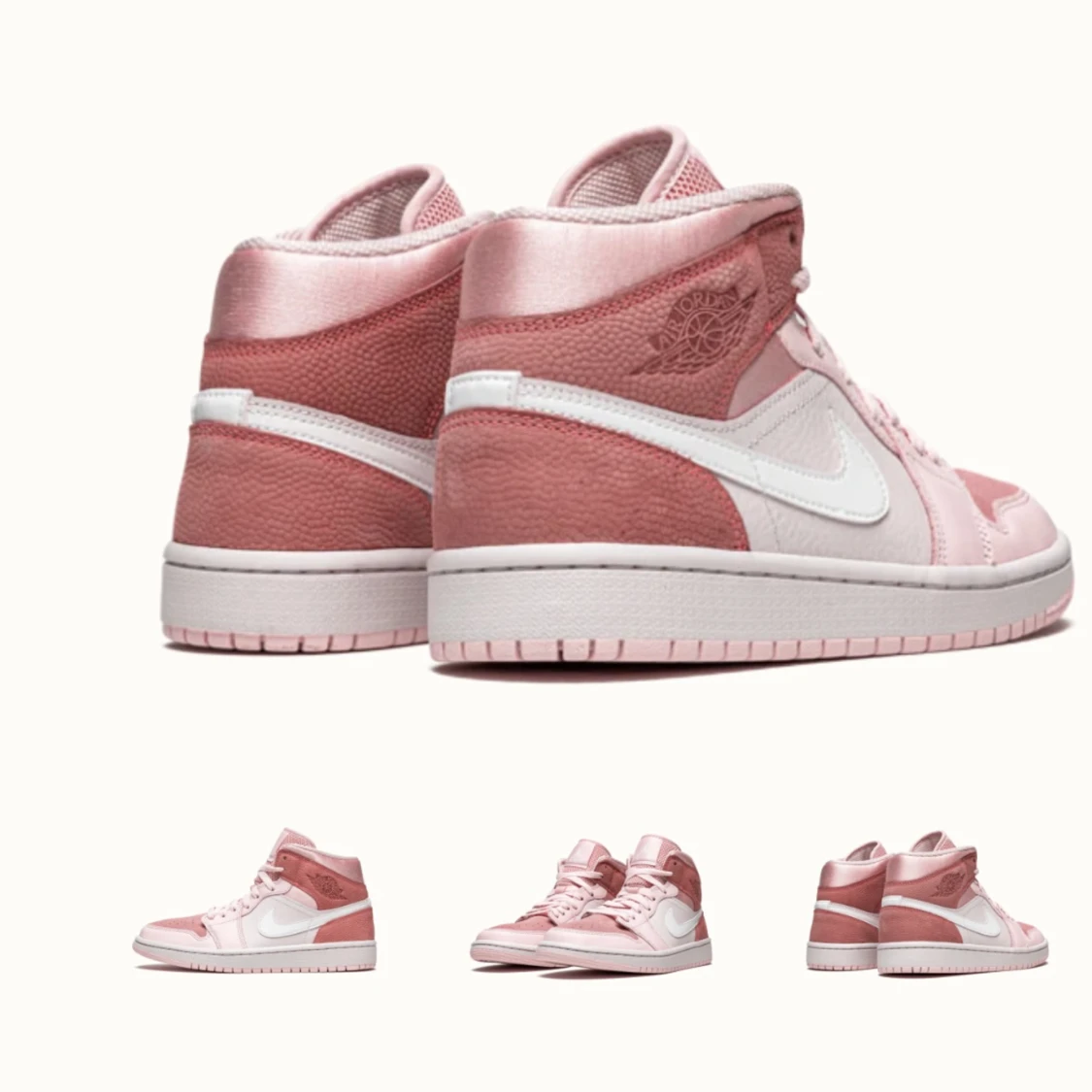 Air Jordan 1 Mid digital pink  - 90