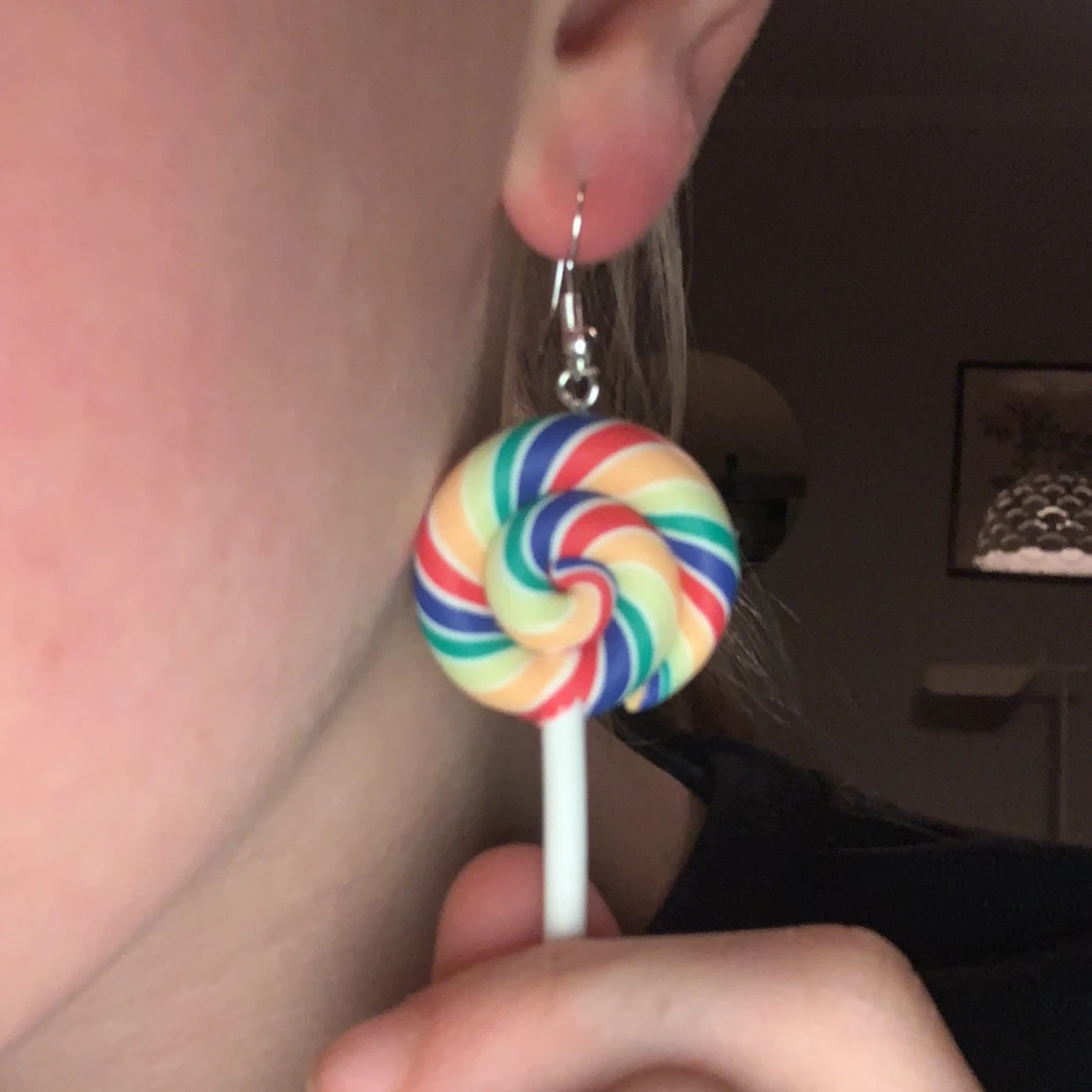 Örhängen klubbor  - 90