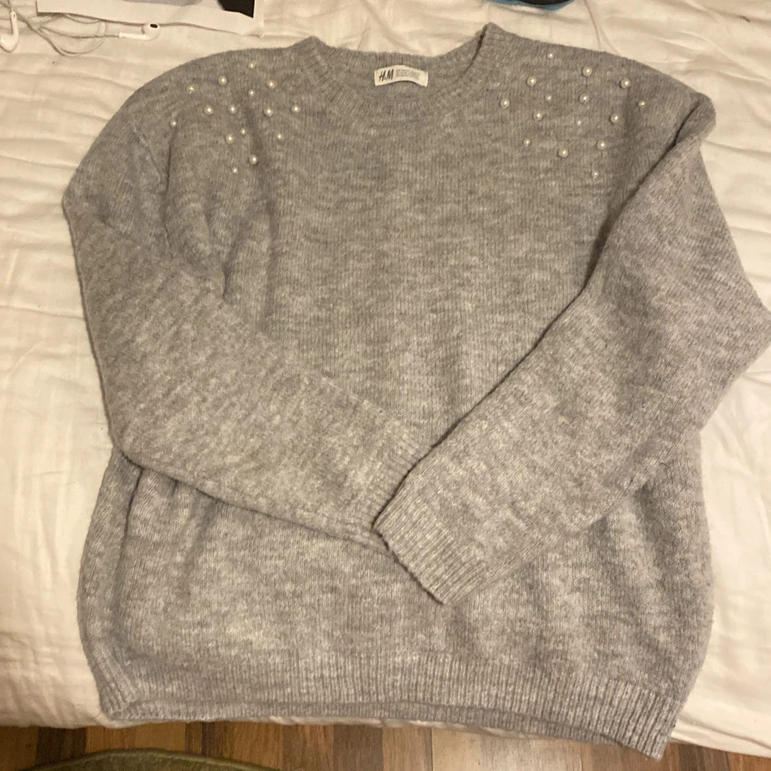 Grå Stockholmstil tröja