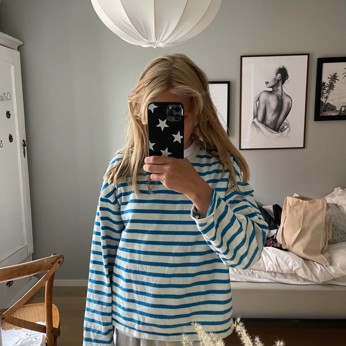 Jätte fin tröja i bra skick 💗 - 91