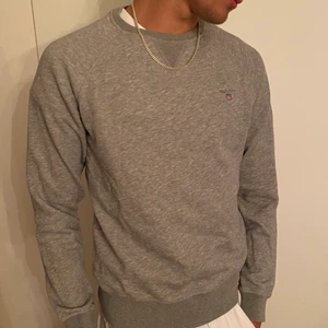 Gant grå collegetröja - Grå collegetröja från Gant. Herrmodell