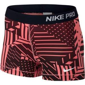Nike Pro shorts i Orange/Rosa och svart. Säljer för 100 kr. Storlek M men passar XS/S oxå. Skriv för fler bilder💖