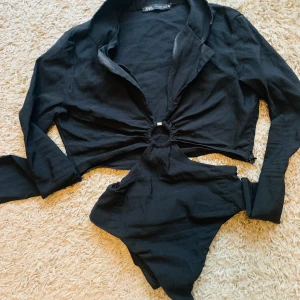 kroppssvit från Zara - bodysvit från Zara storlek M/L.  den här har snitt och så vacker.  avhämtning i kviber eller kan ta med till city