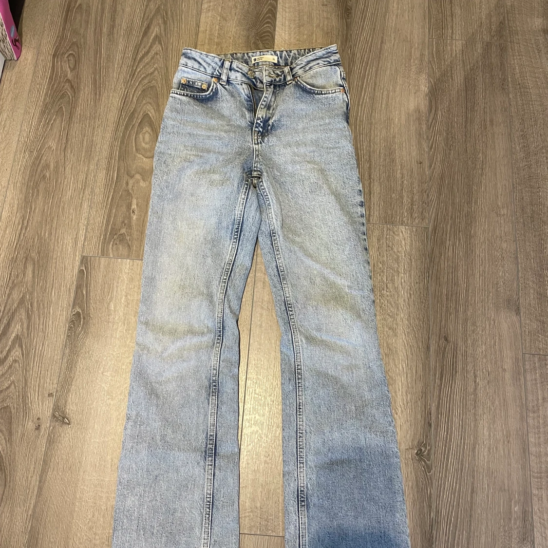 Ljus blå jeans bootcut