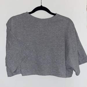 💕Säljer denna grå, korta och bredda t-shirtten. Köpt från HM med priset 50kr och säljer för 15kr. Har dock inga skador eller smutsfläckar på sig. Storlek-xs 💕