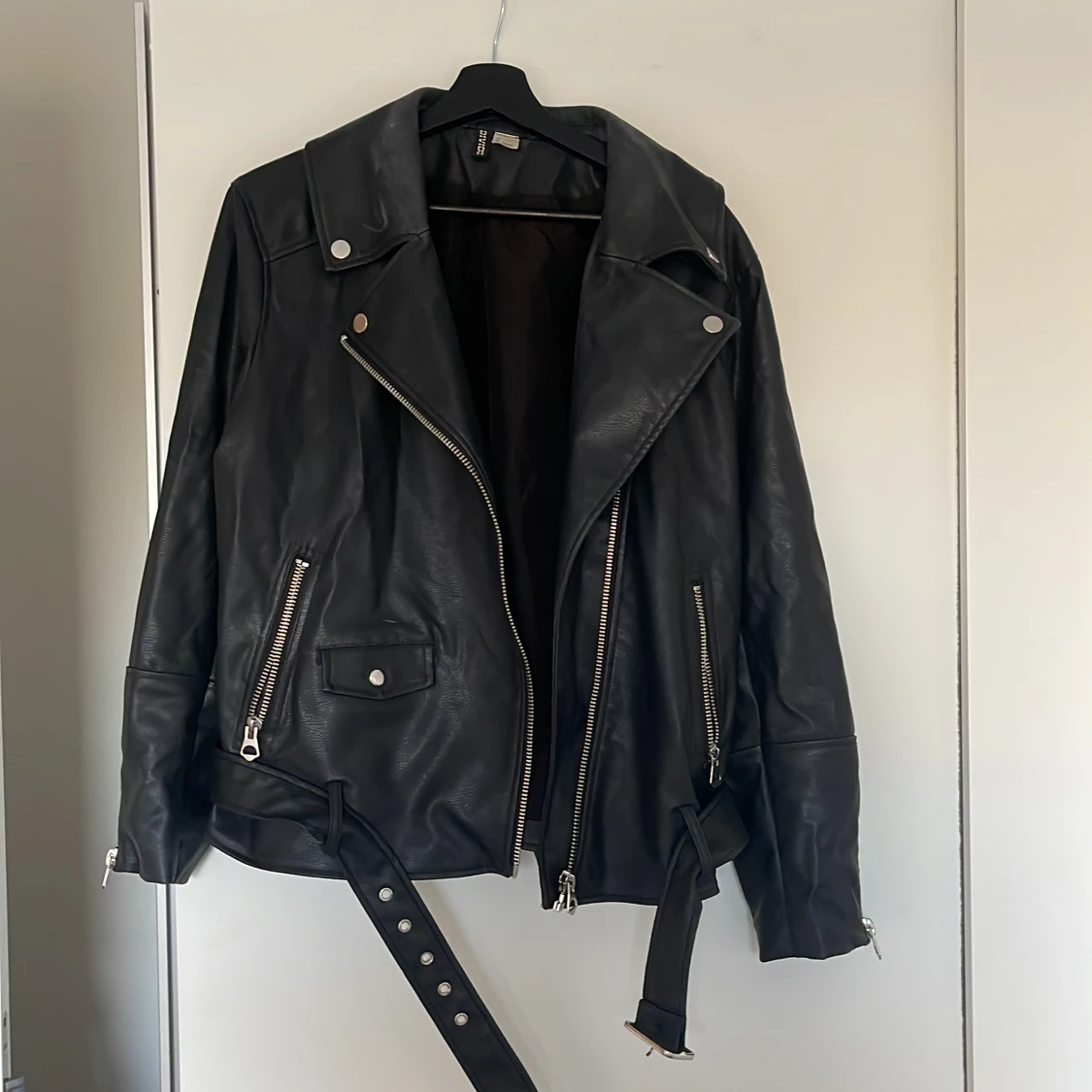 Oversized skinnjacka