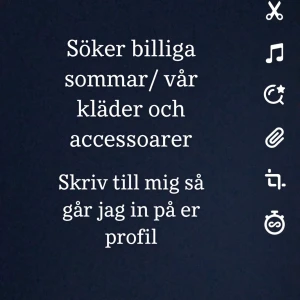 Söker - Skriv till mig så går jag in på er profil och kollar.