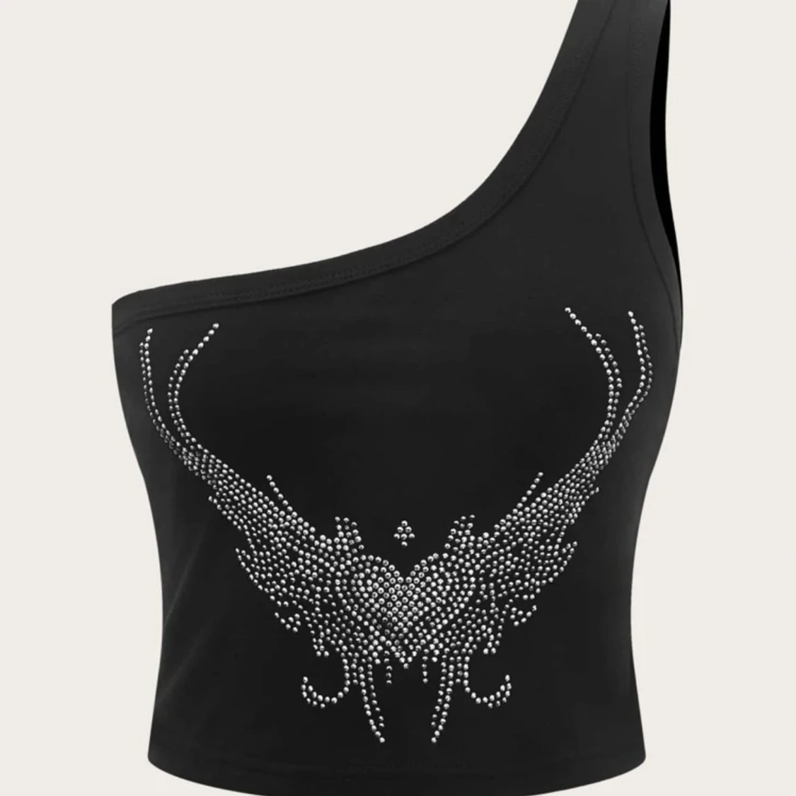 one shoulder croptop