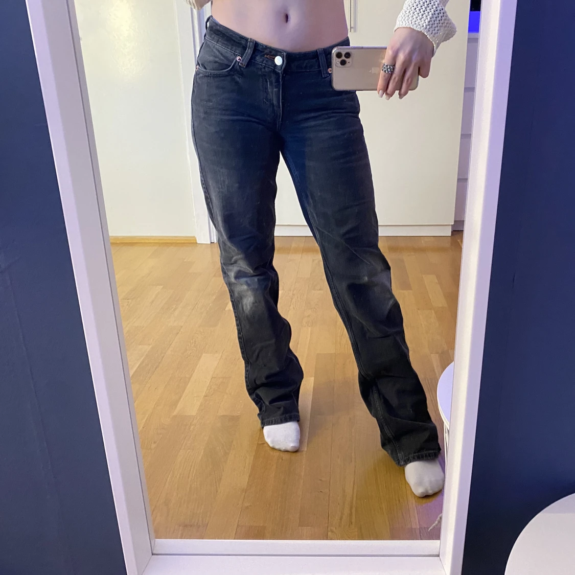 Lågmidjade jeans - 90