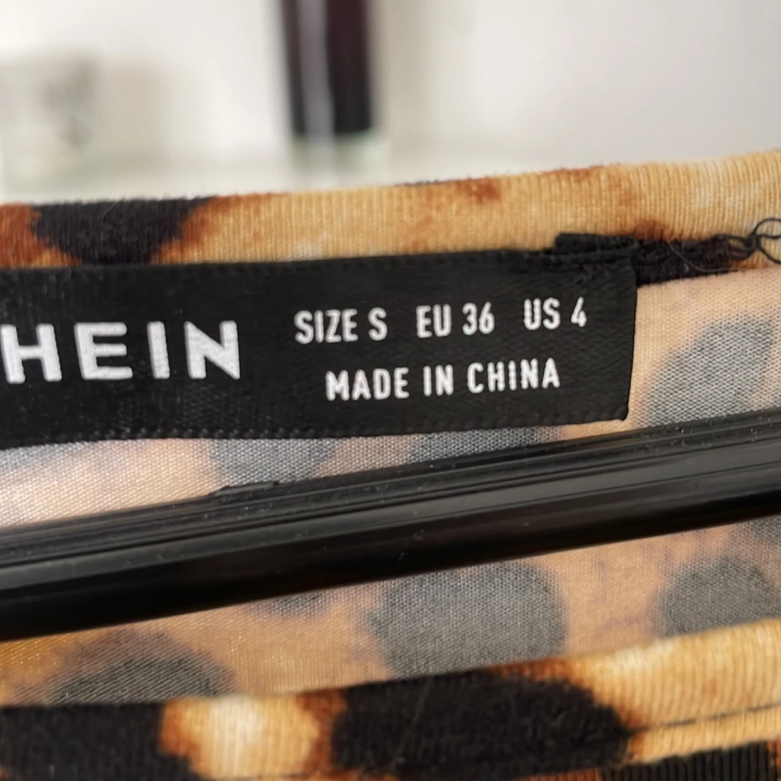 Leopard långtröja - 90