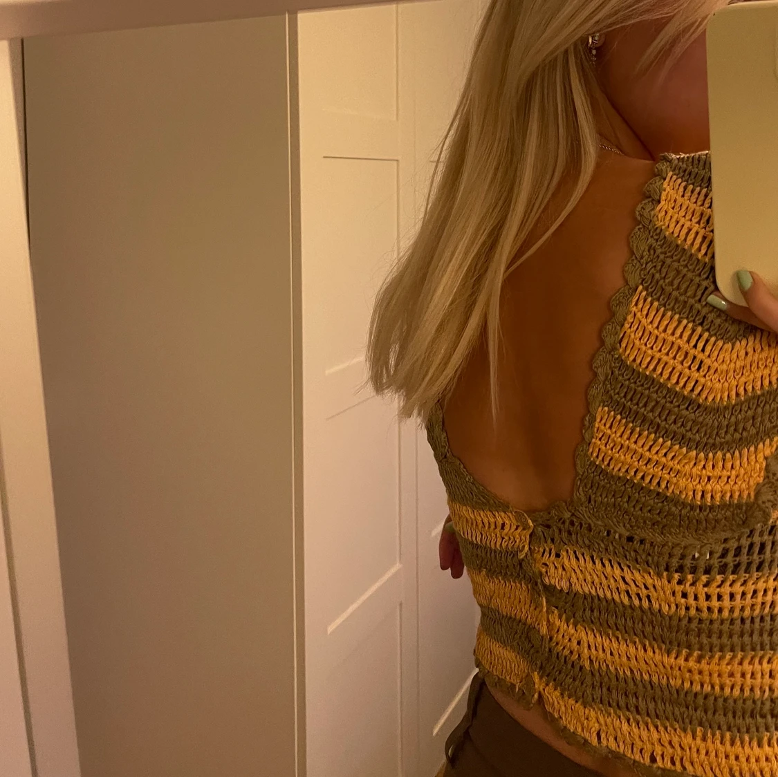 Virkad zara topp, storlek S - 90