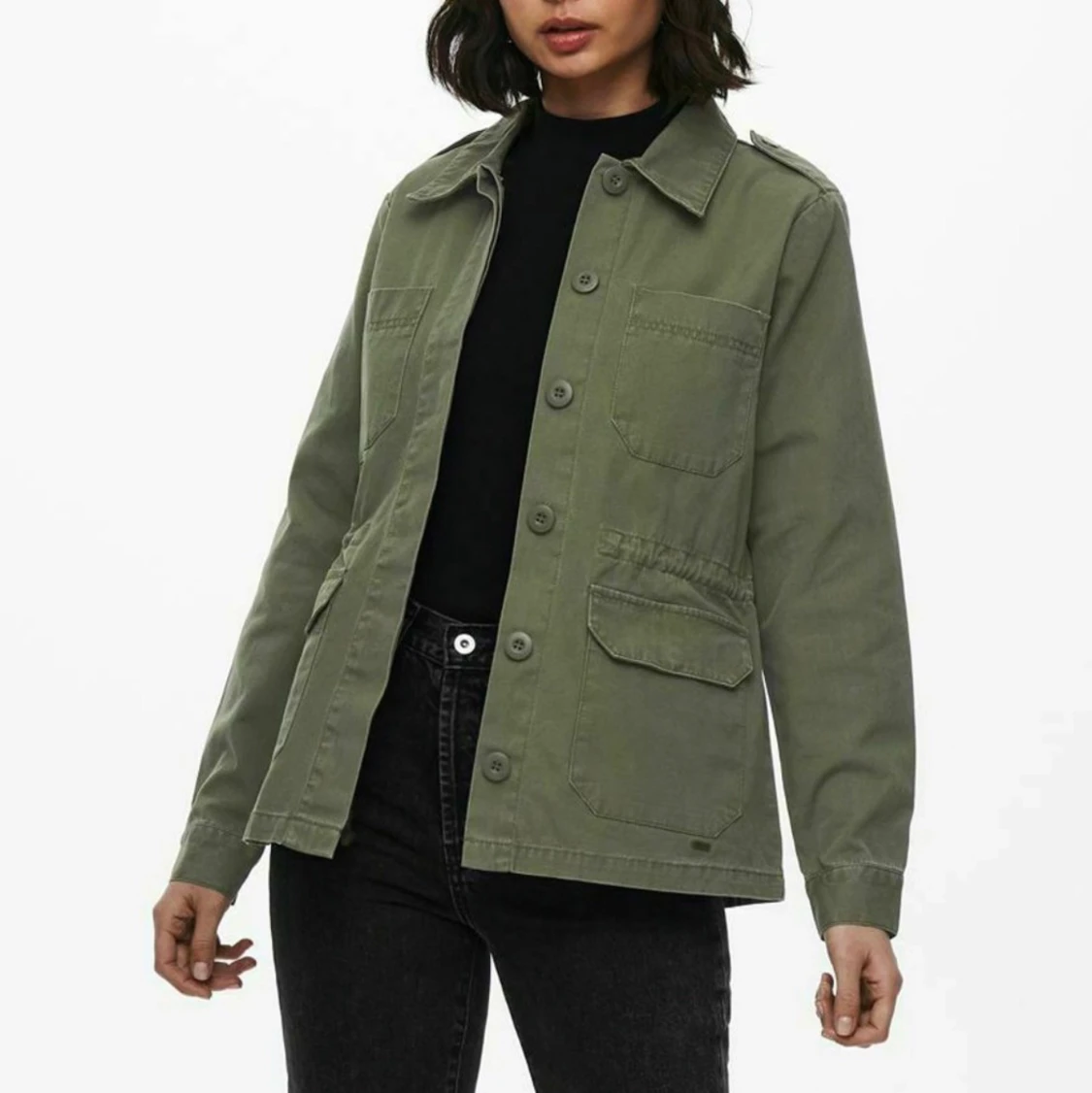 Only grön jeansjacka - 90