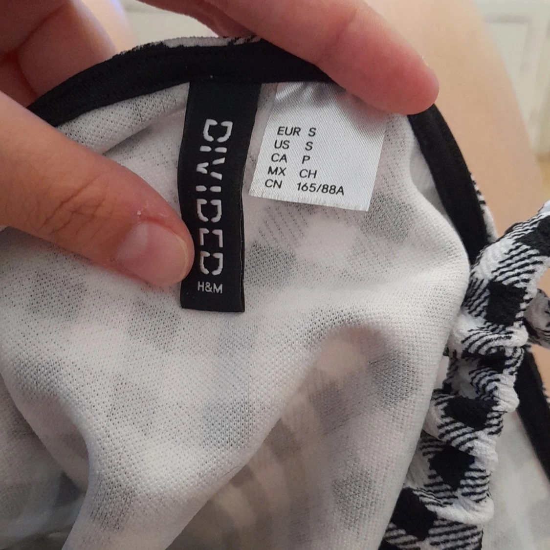 Rutig klänning - 90