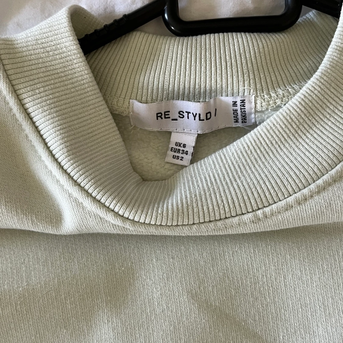 Mintgrön sweatshirt  - 90