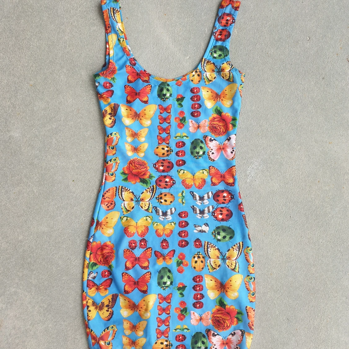 True Vintage Bug Flower Print Dress