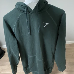 Gymshark crest hoodie - Säljer för att jag beställde fel storlek och inte orkade lämna tillbaka, aldrig använd 