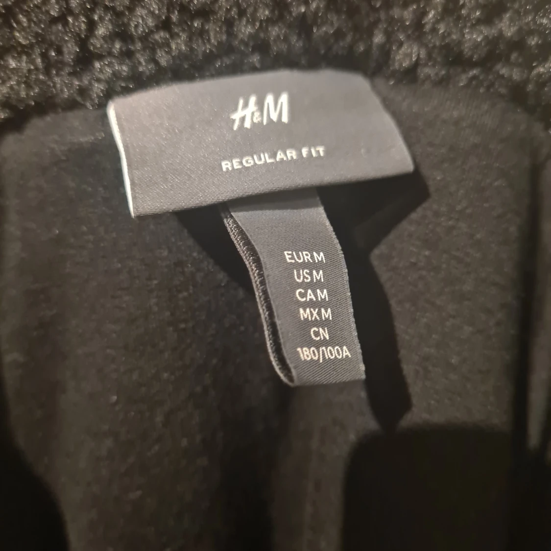 Teddyjacka svart M - 90