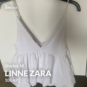 Linne  - Storlek M, från zara. Aldrig använd prislapp kvar 