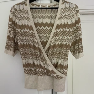 Mönstrad blus Missoni inspirerad  - Storlek M 