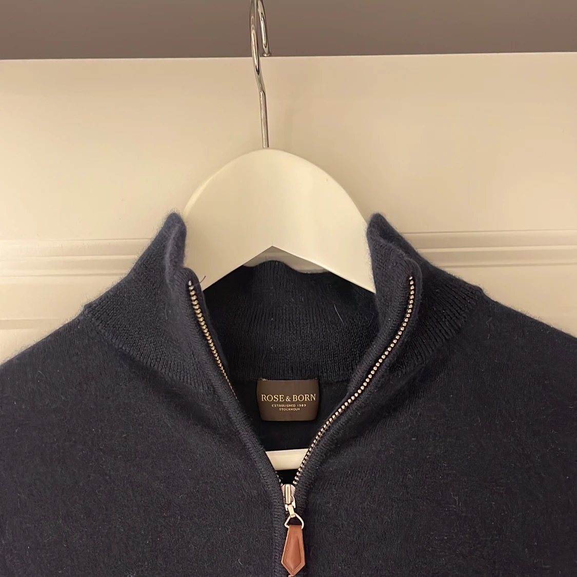 Halv zip karshmire - 90