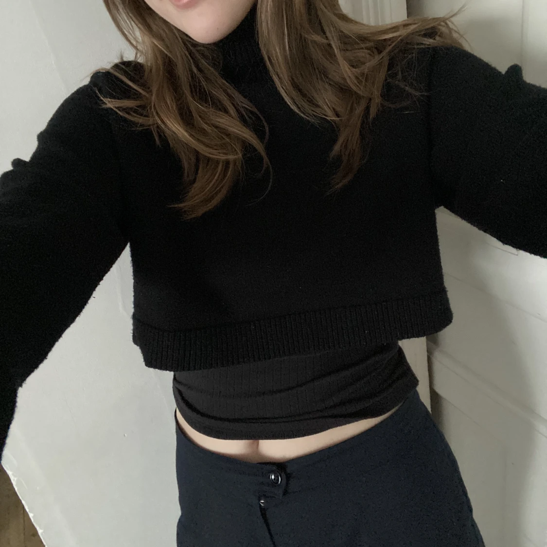 Croppad polotröja  - 90