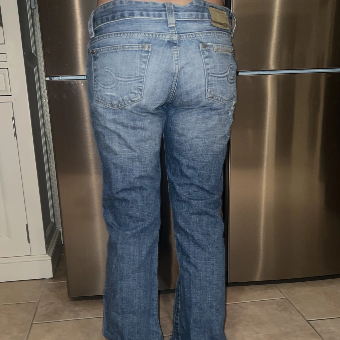 Lågmidjade jeans  - 90