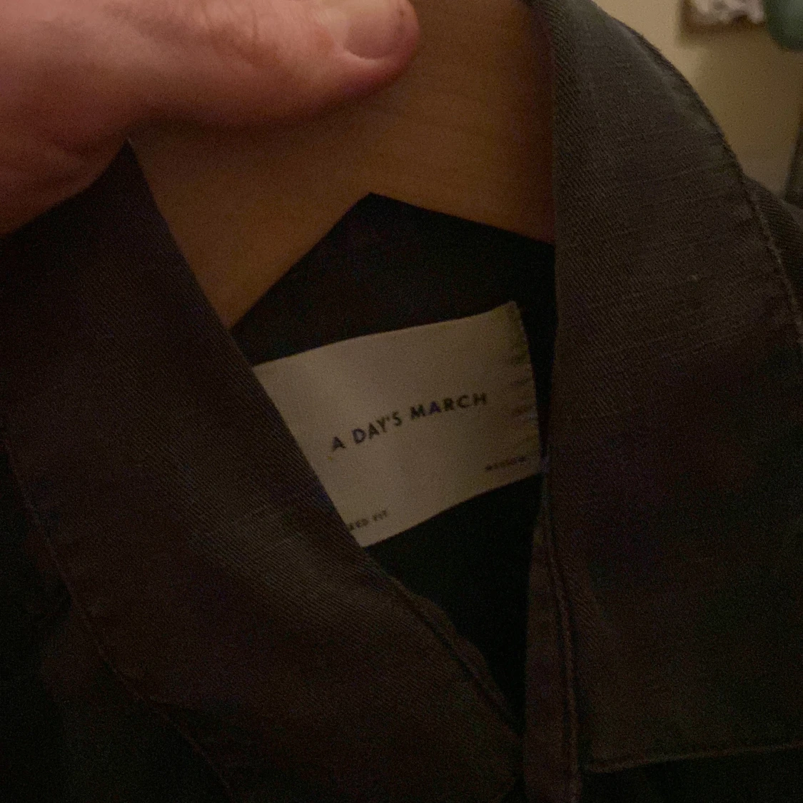 A days march skjorta brun M - 91