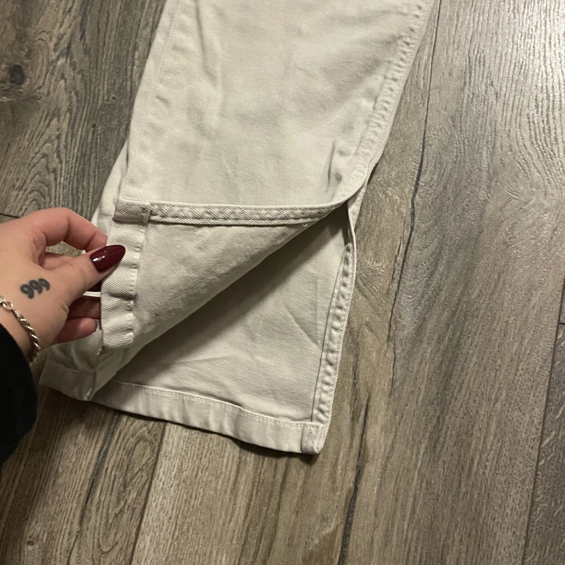 Jeans med slits - 90