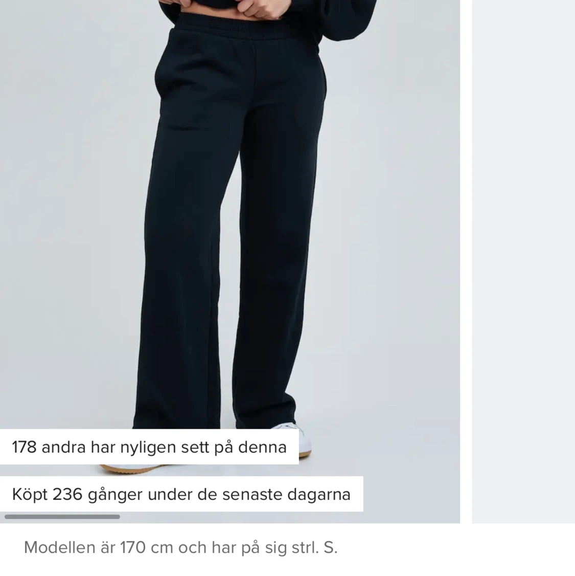 Low waist mjukisbyxor