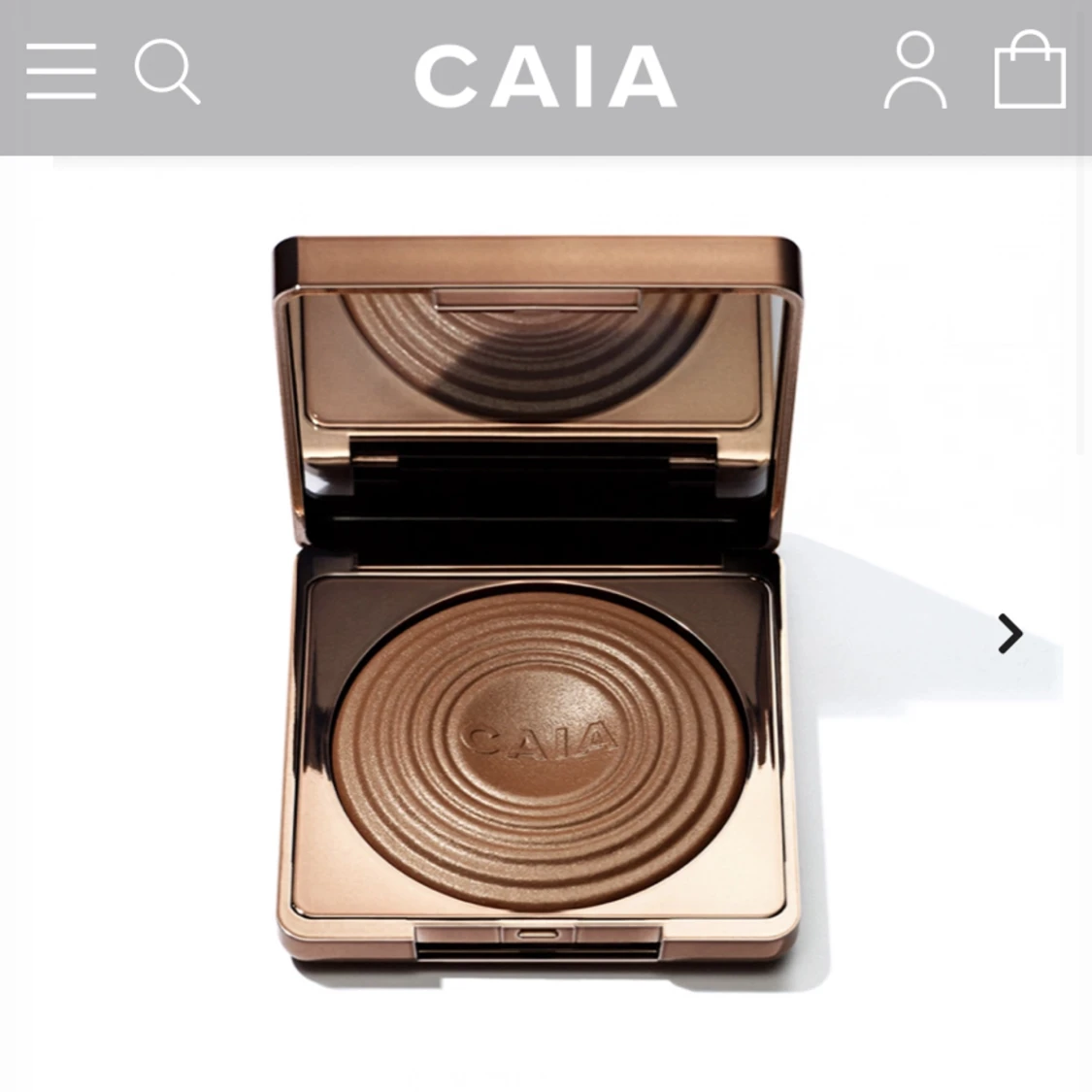 Säljer Caia glow bronzer 