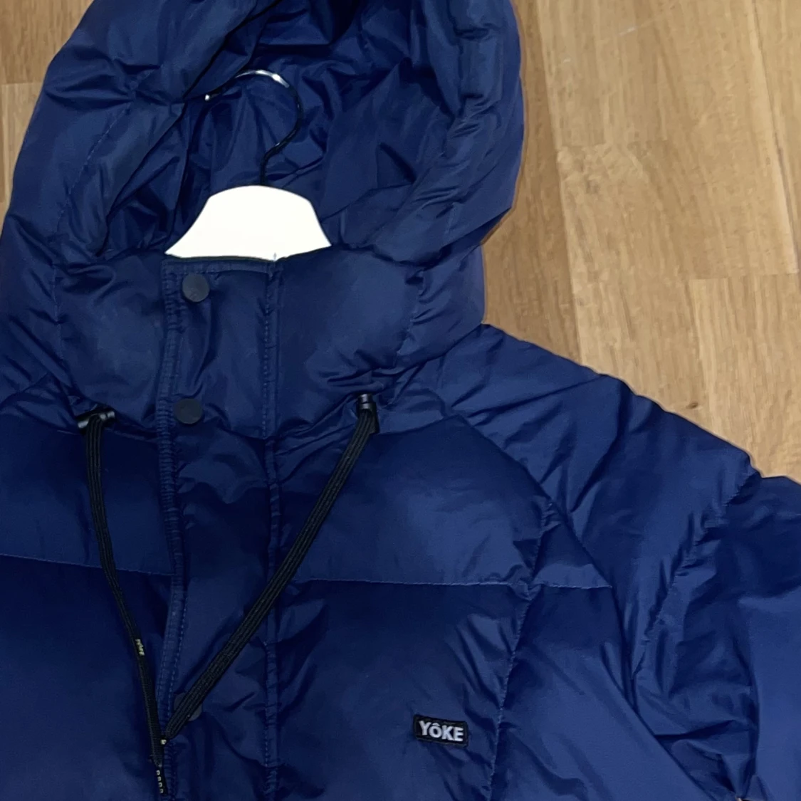 Marinblå Yôke Jacka - 90