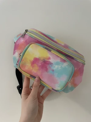 Fanny pack - Colorful. Two pockets. 