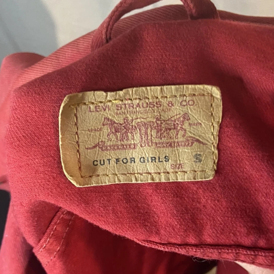 Vintage levis jeansjacka - 91