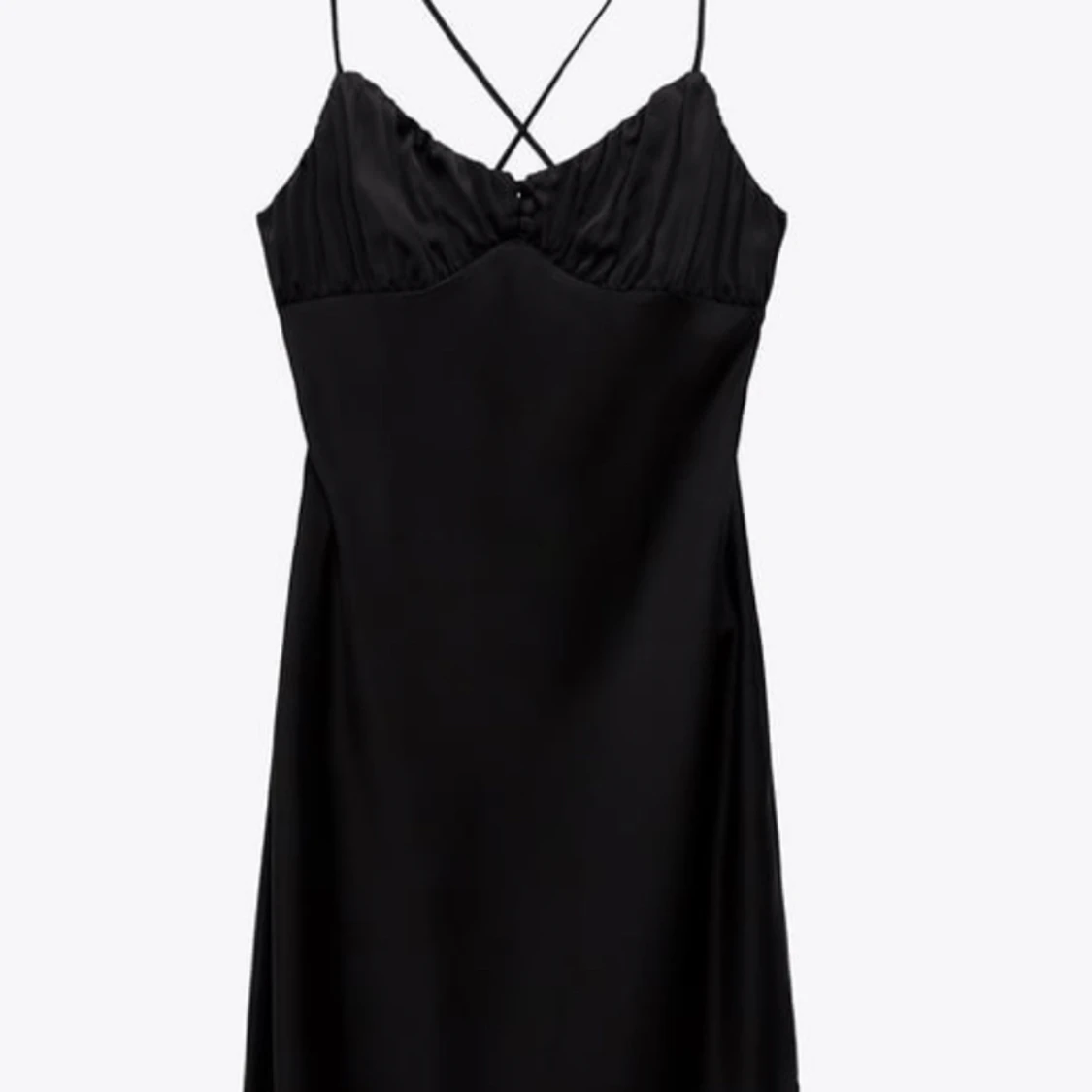 Satin klänning - 91