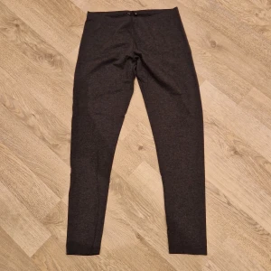 Grå leggings  - Grå leggings i bomull