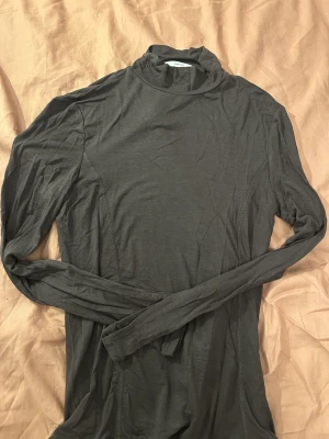 Långärmad tröja - Långärmad tröja som är upp till halsen. Använd 2 gånger. Säljer på grund av att den är tajt på mig. Orginalpris: 179kr.