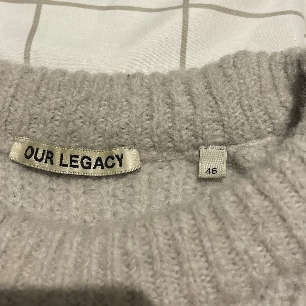 Our Legacy archive baby alpaca knit sweater, 10/10 condition, soft and warm, . Stickat.
