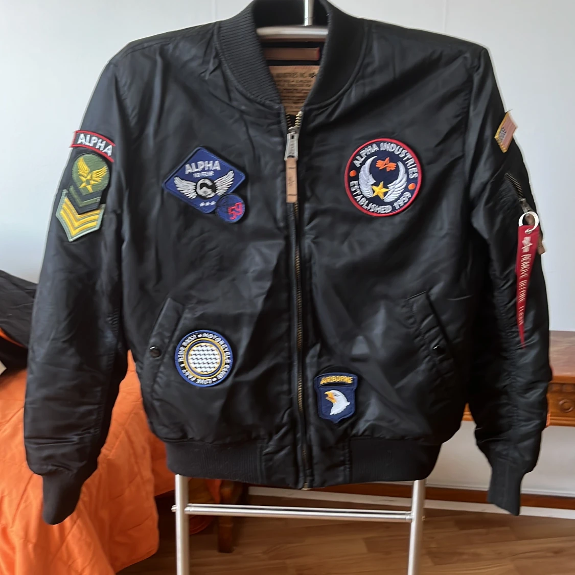 Alpha bomber vårjacka  - 90