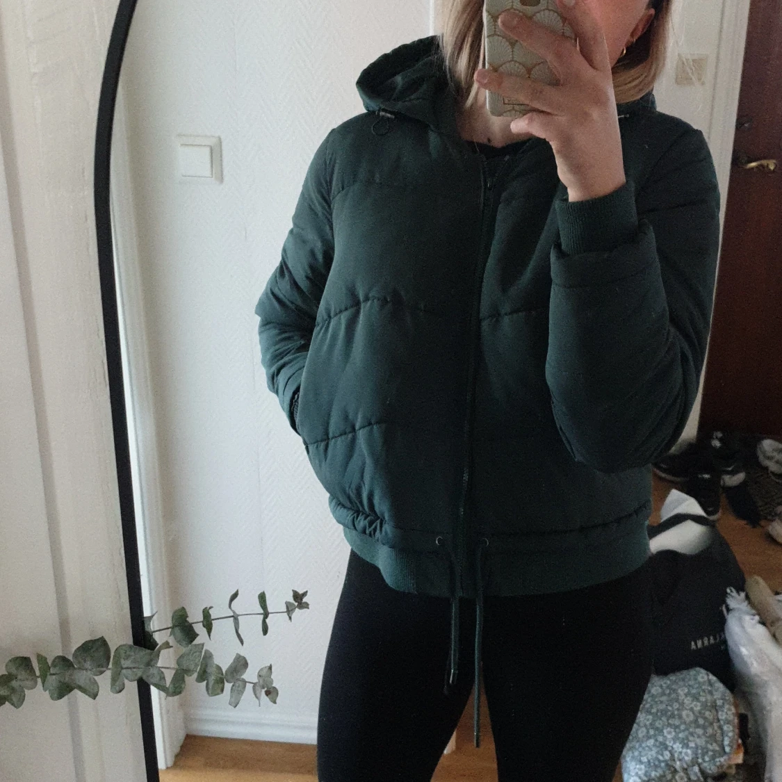 Grön vårjacka - 90