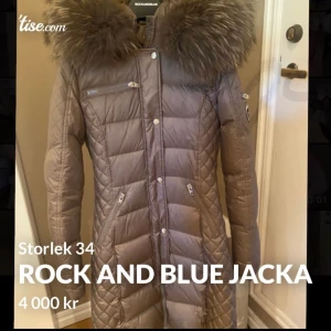 Rock and blue jacka  - Rock and blue vinter jacka. Knappt använd så är precis som ny i princip. 