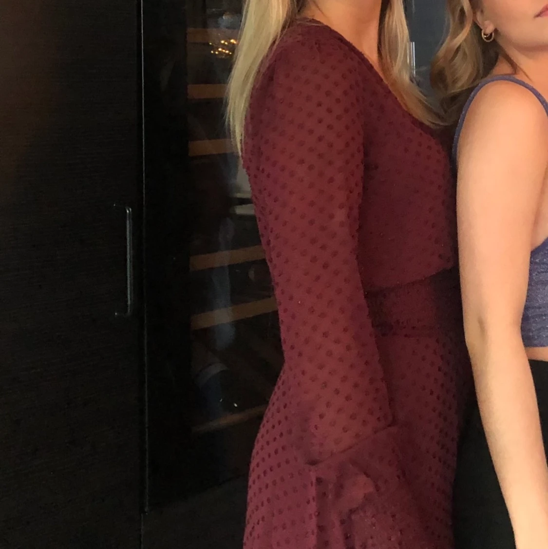 Vinröd klänning från michael kors - 90