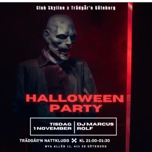 Halloween fest - Säljer två biljetter till den feta och slutsålda halloween festen då vi ej kommer kunna gå😕 