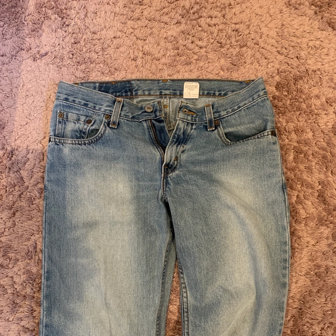 Blåa Levis Jeans